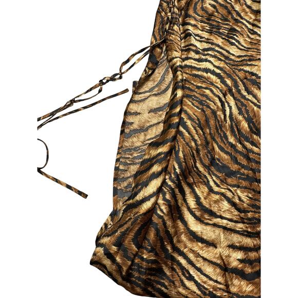 Vintage Y2K Victoria Secret Tiger Print Slip Dress Size Small - Picture 3 of 9